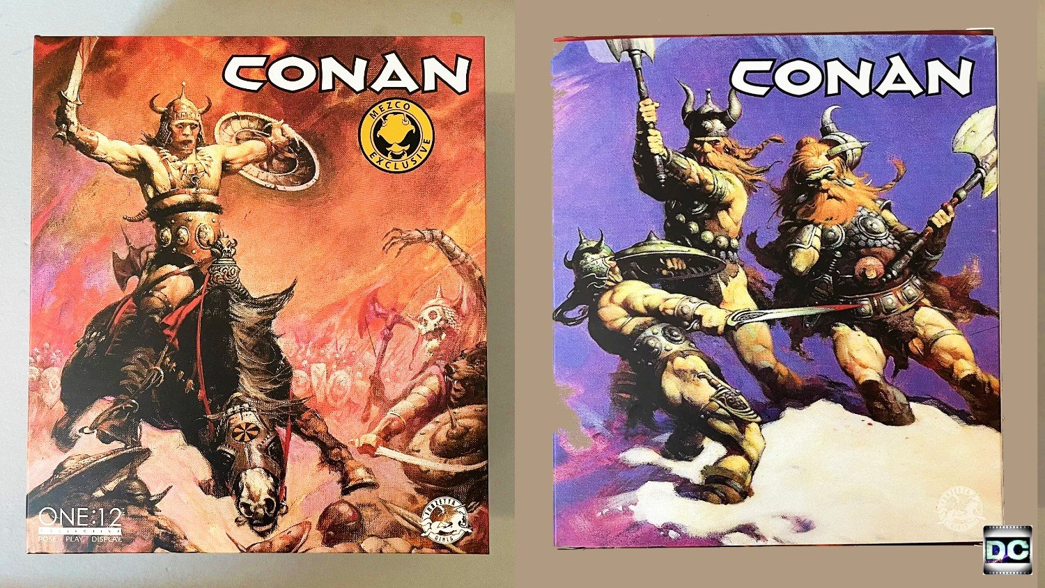 Mezco+Toyz Conan Barbarian Conqueror One:12 MDX Deluxe Action Figure #76431