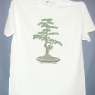 Large White Bonsai Tree T Shirt