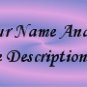 Ebay Store Logo Purple Pink Hearts Dress Up your Ebay Store Add your Store Name!!
