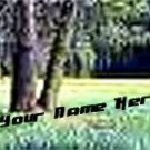 Ebay Store Logo Tree Forest green Dress Up your Ebay Store Add your Store Name!!
