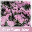 Ebay Store Logo Pink Azaleas Flowers Dress Up your Ebay Store Add your Store Name!!