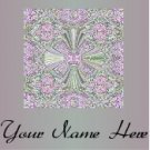 Ebay Store Logo Pink Green Cross Dress Up your Ebay Store Add your Store Name!!
