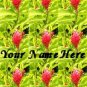 Ebay Store Logo Pink Green Flower BRIGHT Dress Up your Ebay Store Add your Store Name!!