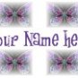 Ebay Store Logo Purple Butterflies Dress Up your Ebay Store Add your Store Name!!