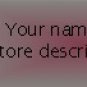 Ecrater Store Logo & HomePage Image Maroon Silver Border Dress Up your Ecrater Store Add your Name!