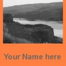 Ecrater Store Logo & HomePage Image Cliffs Sunset Orange Dress Up your Ecrater Store Add your Name!