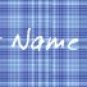 Ecrater Store Logo & HomePage Image Blue Plaid Dress Up your Ecrater Store Add your Name!
