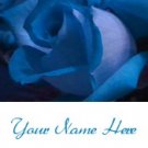 Ecrater Store Logo & HomePage Image Blue Rose Dress Up your Ecrater Store Add your Name!