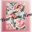 Ecrater Store Logo & HomePage Image Pink Flower Fairy Dress Up your Ecrater Store Add your Name!