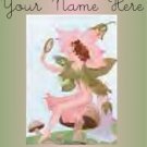 Ecrater Store Logo & HomePage Image Green Flower Fairy Dress Up your Ecrater Store Add your Name!
