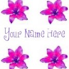 Ecrater Store Logo & HomePage Image Pink Lilies Lily flower Dress Up your Ecrater Store!!