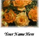 Ecrater Store Logo & HomePage Image Orange Flower Bouquet Dress Up your Ecrater Store!!