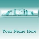 Ecrater Store Logo & HomePage Image Teal Green Book Shelf Dress Up your Ecrater Store!!