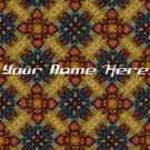 Ecrater Store Logo & HomePage Image Brown Red Quilt Pattern Dress Up your Ecrater Store!!