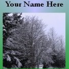 Ecrater Store Logo & HomePage Image Tree Snow Winter Green Dress Up your Ecrater Store!!