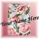 Neoloch.com Store Banner and Logo Combo Pink Green Flower Fairy Add your Store Name!