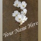 Neoloch.com Store Banner and Logo Combo Brown White Hawaiian Flower Add your Store Name!