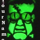 Neoloch.com Store Banner and Logo Combo Green Frankenstein Halloween Add your Store Name!