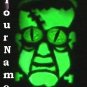 Neoloch.com Store Banner and Logo Combo Green Frankenstein Halloween Add your Store Name!