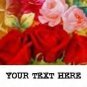 Neoloch.com Store Banner and Logo Combo Red Roses Flowers Add your Store Name!