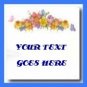 Neoloch.com Store Banner and Logo Combo Floral Flowers Spring Add your Store Name!