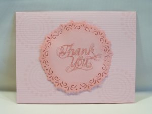 Pink Thank you #234