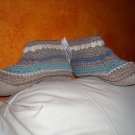 Handmade Unisex Slipper Socks Mukluks Youth or Adult Size  6" Tall