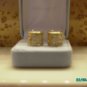 Gold Filagree Mini Hoops