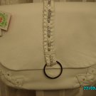 Pebbled Leather Messenger Bag