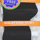 Model Model Nude Malaysian Remy 16" #1 Jet Black Loose Deep Hair Weave Extension