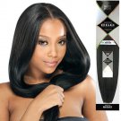 Model Model Ego Virgin Remy Hair 18" 1B Black NEW Human Hair Weave Extensions