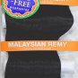 Model Model Nude Malaysian Remy 12" #1 Jet Black Loose Deep Hair Weave Extension