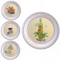 Jill Butler Porcelain Rendez-Vous Plate Set of 4 NEW 7.5" Plates Amis Dishes