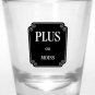 12 Jill Butler Plus Ou Moins 2 oz RKL Shot Glasses NEW Machine Blown Glass