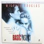 Basic Instinct Laser Disc Sharon Stone Widescreen Movie Laserdisc