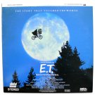 E.T. The Extra-Terrestrial Laser Disc Extended Play ET Laserdisc Spielburg  LD