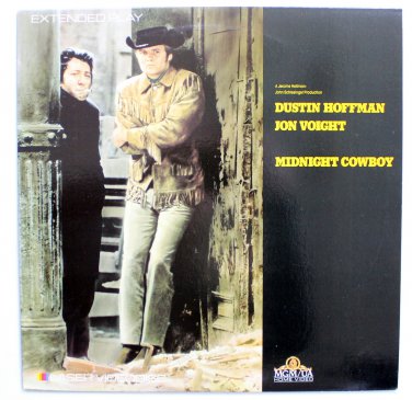 Midnight Cowboy Dustin Hoffman Jon Voight Extended Play Laserdisc MGM 1988
