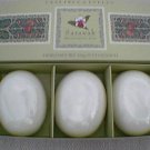 Crabtree Evelyn Bath Soap Sarawak Box/3 x 3.5 oz. 100g  Giftbox Discontinued.  shea butter
