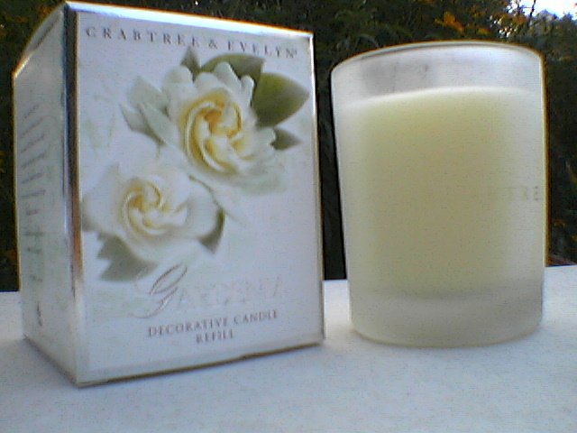 Crabtree Evelyn Gardenia poured Candle refill Discontinued & Rare VHTF