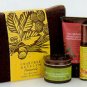 Crabtree Evelyn Revitalising Travel Essentials Naturals 5 Pc. Kit  bath butter mist