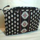 Vera Bradley Large Bow Cosmetic Classic Black make-up bag case NWOT Retired VHTF Vera Bradley Large Bow Cosmetic Classic Black make-up bag case NWOT Retired VHTF