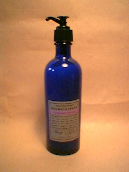 Bath Body Works Lavender Vanilla orig Lotion  aromatherapy - Disc'd glass bottle