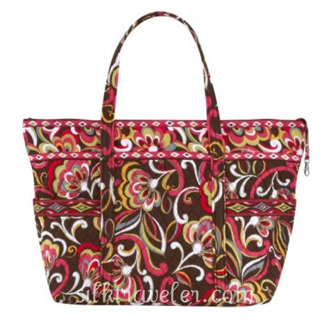 Vera Bradley Super Tote Puccini XL • weekend carryon overnight NWT Retired