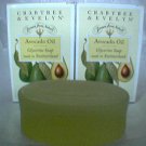 Crabtree Evelyn Glycerine Soap X2 Avocado Oil  3.5 oz./100g  Very rare. discontinued