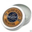 Mini pure Shea Butter Tin 0.26 oz/8 ml X2 L'occitane Pure Shea Butter PURSE/Travel NOS
