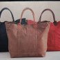 Martha Stewart by Mail All-Weather Tote Waxed Cotton Canvas leather VHTF MBM