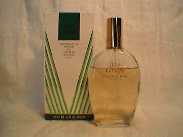 Ma Griffe Parfum de Toilette Natural Spray  Carven Paris  100 ml / 3.3 oz  Used  vintage perfume