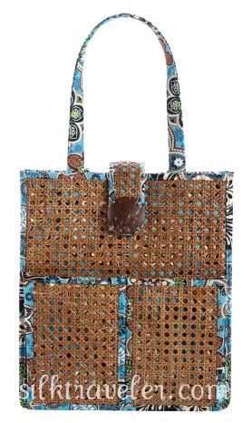 cane beach bag