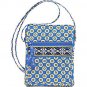 Vera Bradley Mini Hipster Riviera Blue â�¢ crossbody swing bag organizer wallet purse  NWT Retired