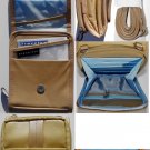 Travelon Leather Travel Organizer Crossbody Belt Shoulder Bag